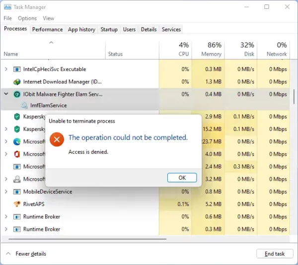 Cách gỡ bỏ IObit Malware Fighter 4