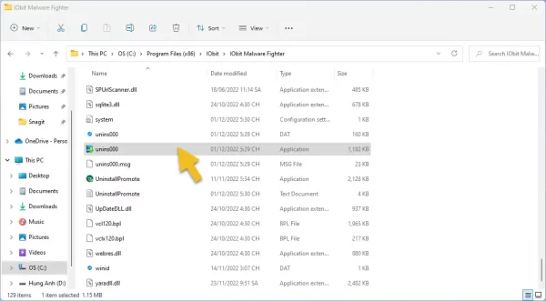 Cách gỡ bỏ IObit Malware Fighter 8