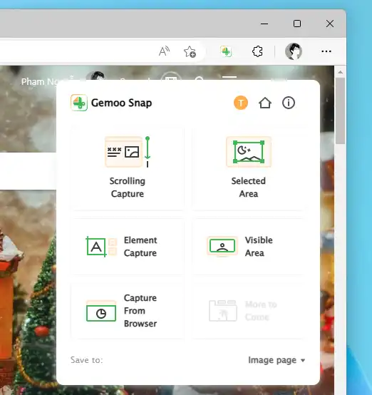 Cách sử dụng tiện ích mở rộng Gemoo Snap 2