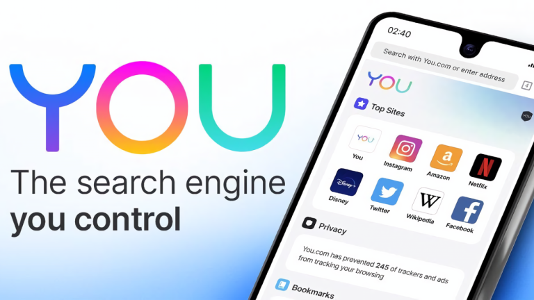 Cách sử dụng trình duyệt YOU.com trên iOS, Android