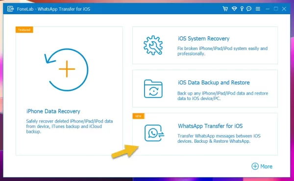 FoneLab WhatsApp Transfer for iOS 7