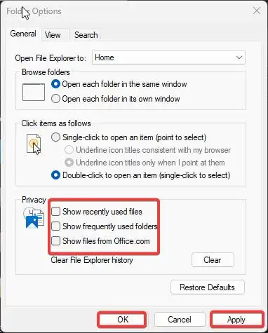 Khắc phục File Explorer trên Windows 11 không phản hồi 2