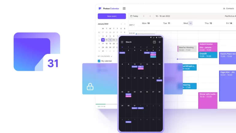 Cách sử dụng Proton Calendar