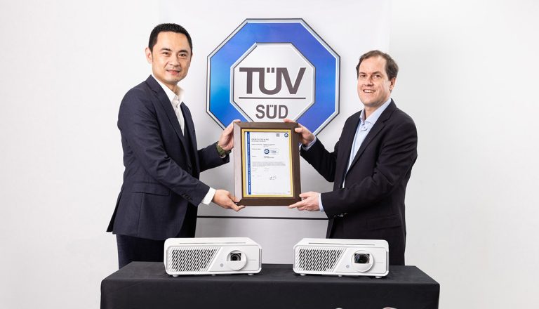 Máy chiếu LED ViewSonic X1 và X2 đạt chứng nhận TÜV SÜD Low Blue Light