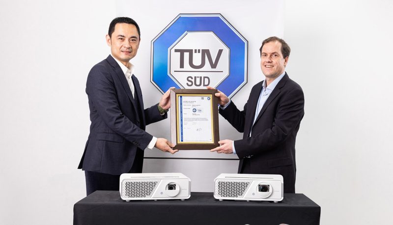 Máy chiếu LED ViewSonic X1 và X2 đạt chứng nhận TÜV SÜD Low Blue Light