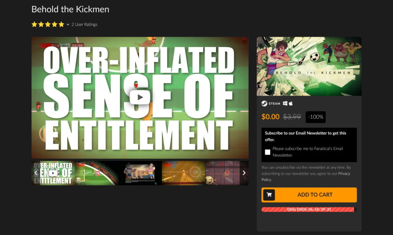Tải miễn phí game Behold the Kickmen