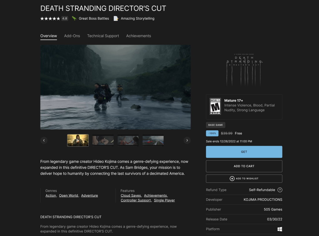 Death Stranding Director S Cut Купить Ключ