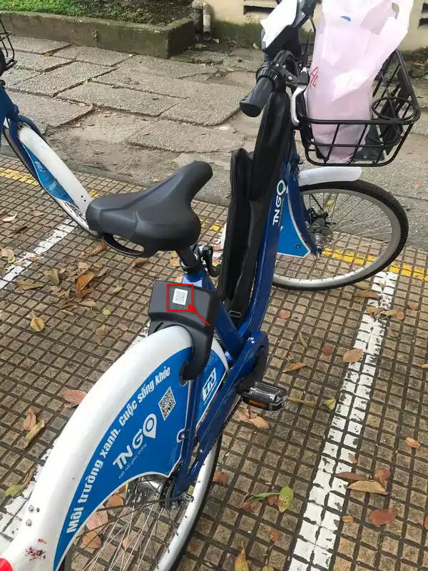 Cách thuê xe đạp TNGo