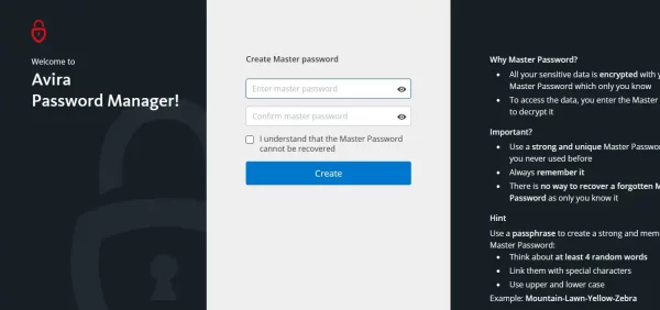 Avira Password Manager Pro 7