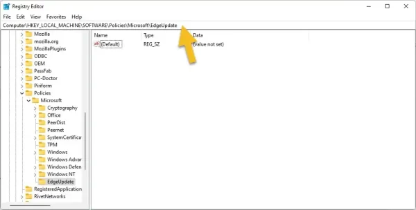 Cách chặn Microsoft Edge tạo lối tắt trên màn hình Windows 2