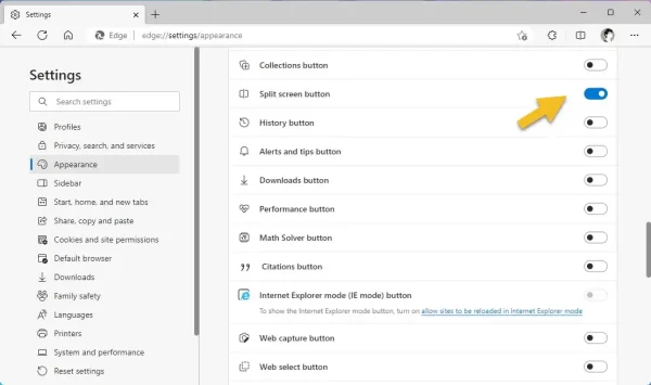 Cách sử dụng tính năng Split screen trên Microsoft Edge 7