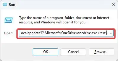 Cách đặt lại OneDrive 2