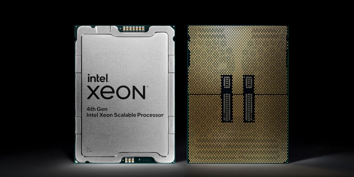 On Jan. 10, 2023, Intel introduced 4th Gen Intel Xeon Scalable processors, delivering the most built-in accelerators of any central processing unit in the world. (Credit: Intel Corporation)