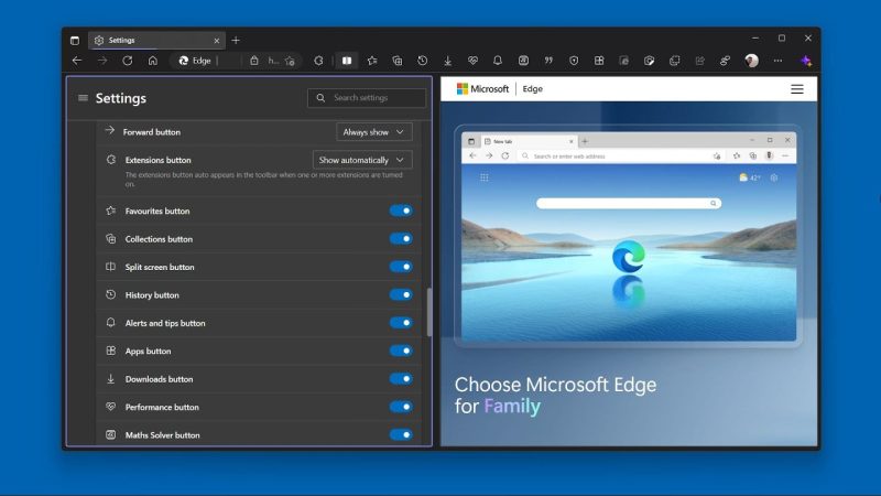 Cách sử dụng tính năng Split screen trên Microsoft Edge