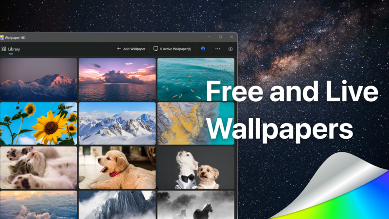 Dùng video làm hình nền desktop, mang hiệu ứng Blur cho thanh tác vụ Windows