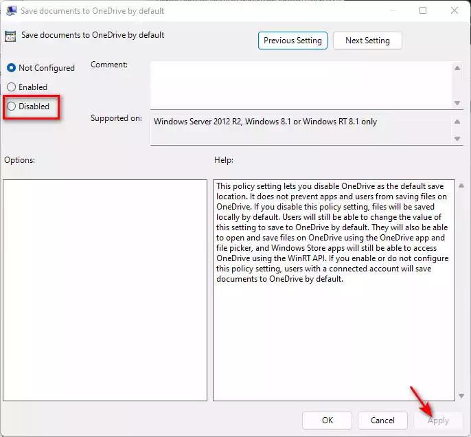 Cách ngăn Windows lưu tệp vào OneDrive