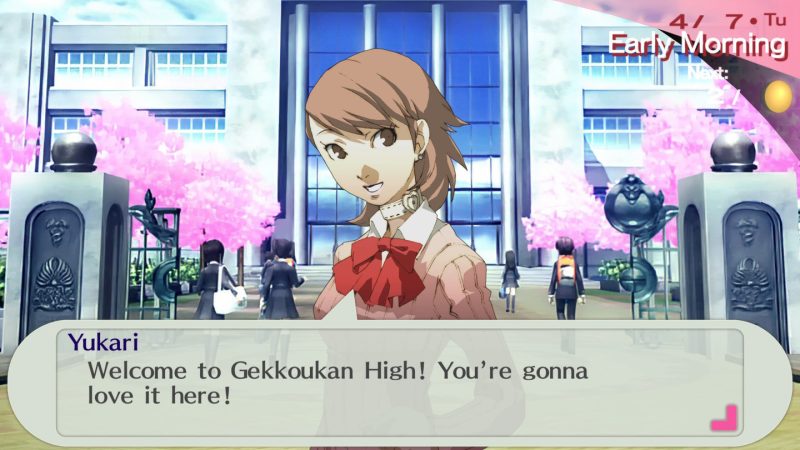 Đánh giá game Persona 3 Portable