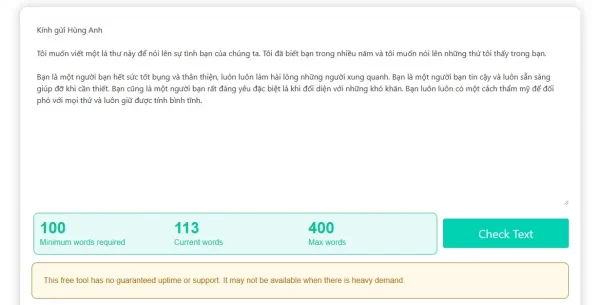 AI Writing Check 2
