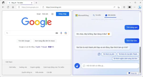 Cách sử dụng Bing AI trong tab bất kỳ trên Microsoft Edge 4