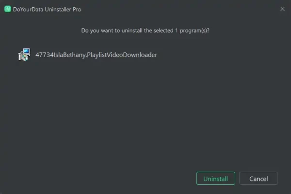 DoYourData Uninstaller Pro 7