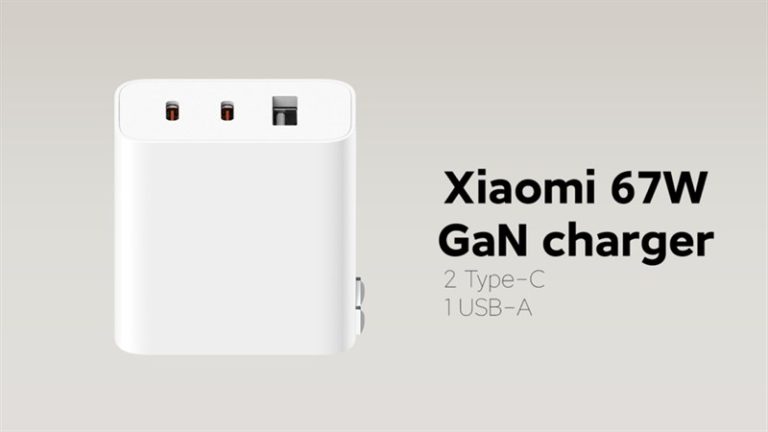 Xiaomi ra mắt củ sạc nhanh ba cổng công suất 67 W, giá dưới 500 ngàn đồng