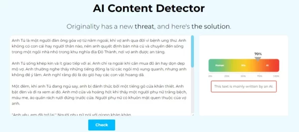 AI Content Detector 2