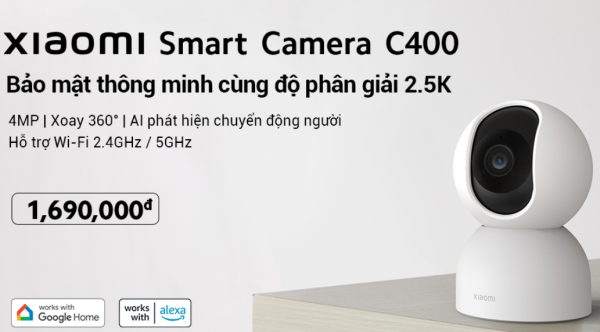 Xiaomi ra mắt dòng camera an ninh cao cấp mới