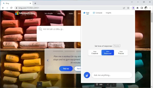 Cách đem Bing Chat của Edge sử dụng trên Chrome 2