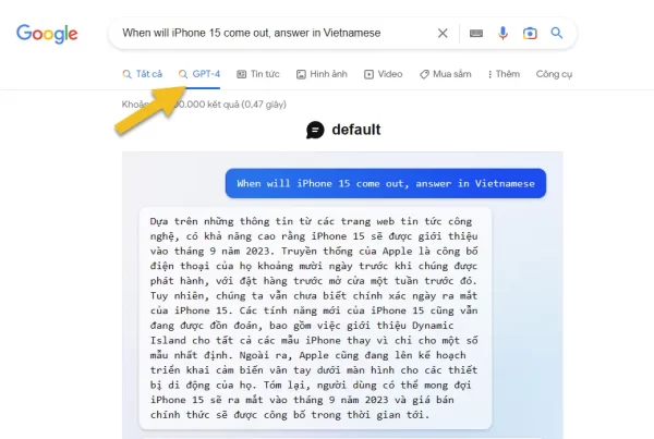 Cách tích hợp ChatGPT vào danh mục tìm kiếm Google, Bing 1
