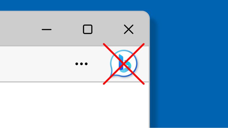 Cách vô hiệu nút Bing trong Microsoft Edge