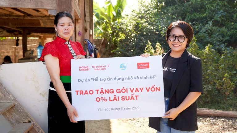 Home Credit tặng gói vay 0% lãi suất cho phụ nữ vùng sâu vùng xa