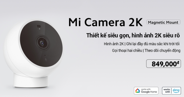 Xiaomi ra mắt dòng camera an ninh cao cấp mới