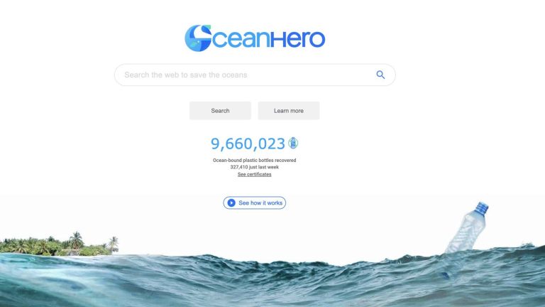 OceanHero: Vừa tìm kiếm vừa bảo vệ môi trường đại dương