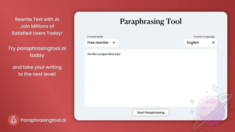 Paraphrasing Tool AI: Ứng dụng AI giúp cải thiện chất lượng viết văn tiếng Anh