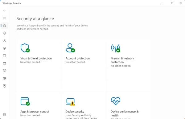 Sự khác biệt Microsoft Defender, Windows Defender, Windows Security, Windows Defender Firewall 3