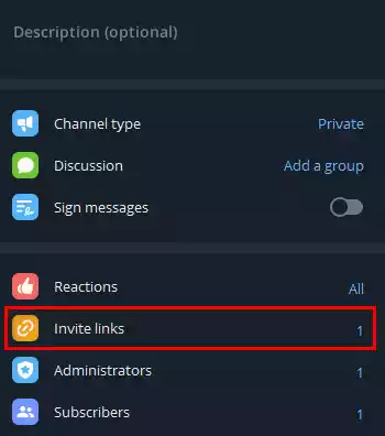 Cách lấy link nhóm trên Telegram