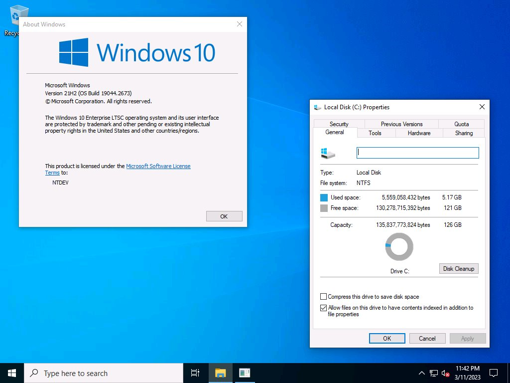 Tiny10: Cách cài bản Windows 10 siêu nhẹ cho máy cũ