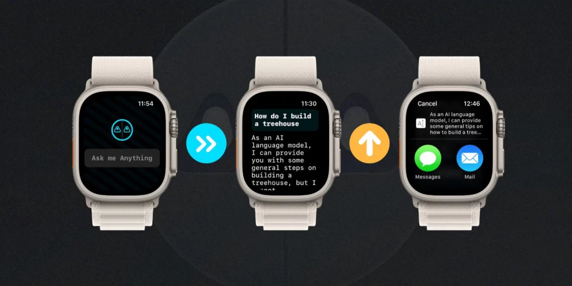 Cách sử dụng ChatGPT trên Apple Watch
