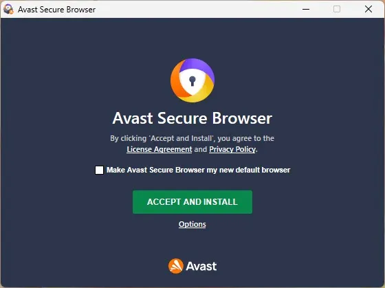 Avast Secure Browser PRO 4
