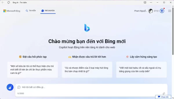 Cách cài đặt Bing Chat thành ứng dụng 5