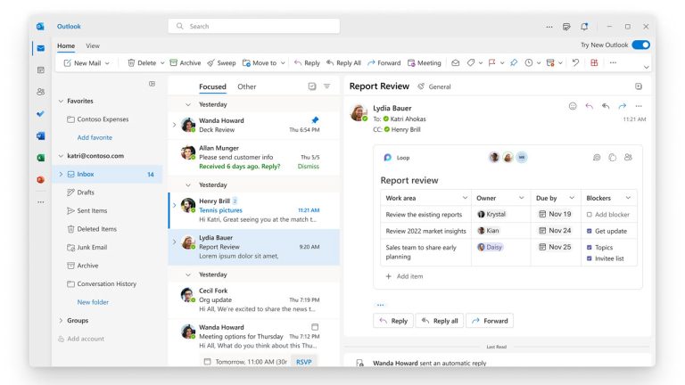 Cách kích hoạt ứng dụng Outlook mới trên Windows 11