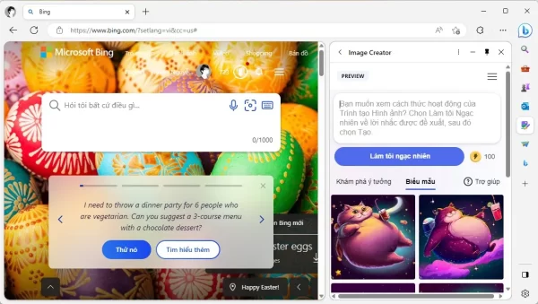 Cách sử dụng Image Creator trong Microsoft Edge 2