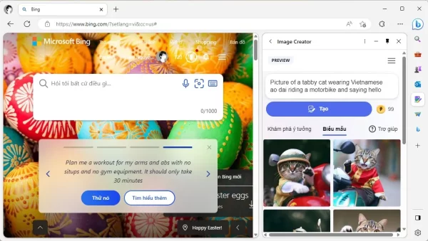 Cách sử dụng Image Creator trong Microsoft Edge 4