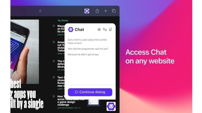ChatGPT for the Edge: Sử dụng ChatGPT mọi trang web trên Microsoft Edge