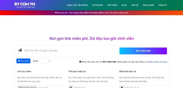 Rút gọn link với By.com.vn 2