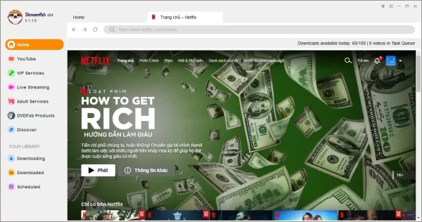 StreamFab Netflix Downloader 9