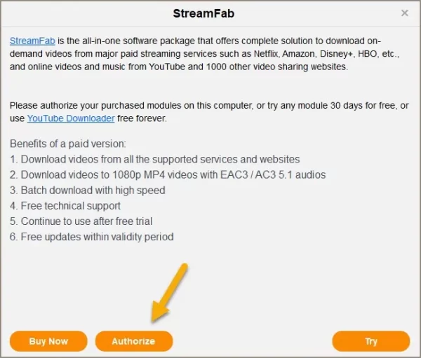 StreamFab YouTube Downloader Pro 6