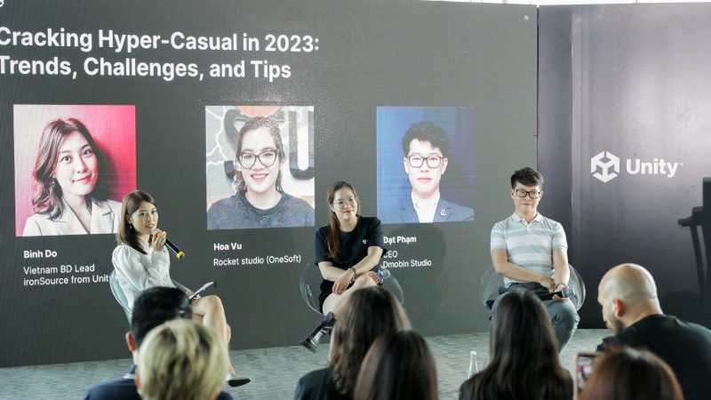 Unity giới thiệu giải pháp về game di động hyper-casual tại Việt Nam
