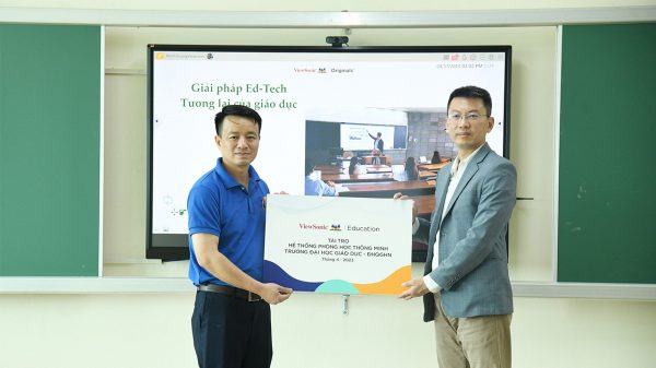 ViewSonic hợp tác Đại học Giáo Dục – ĐHQGHN triển khai mô hình lớp học thông minh