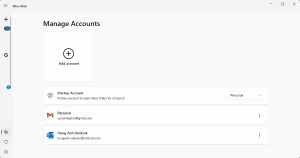 Wino Mail: Quản lý email trên Office 365, Gmail, Outlook
